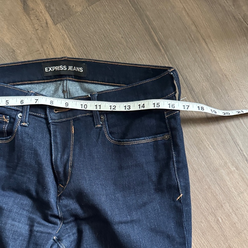 Express Dark Indigo Skinny Jeans - Picture 4 of 10